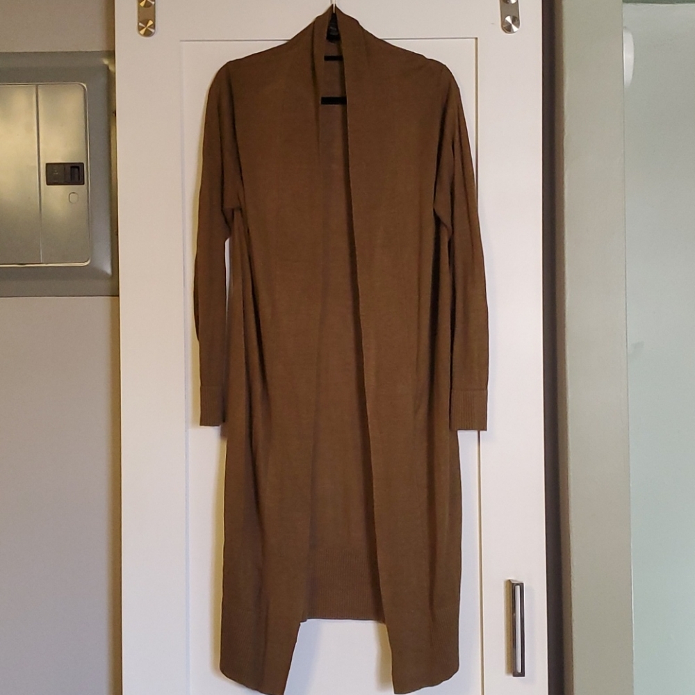Banana Republic Brown Long Cardigan